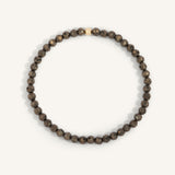 Pyrite Gemstone Bead Bracelet - 4MM