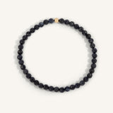 Sapphire September Birthstone Bead Bracelet - 4MM