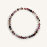 Tourmaline October Birthstone Bead Bracelet - 4MM