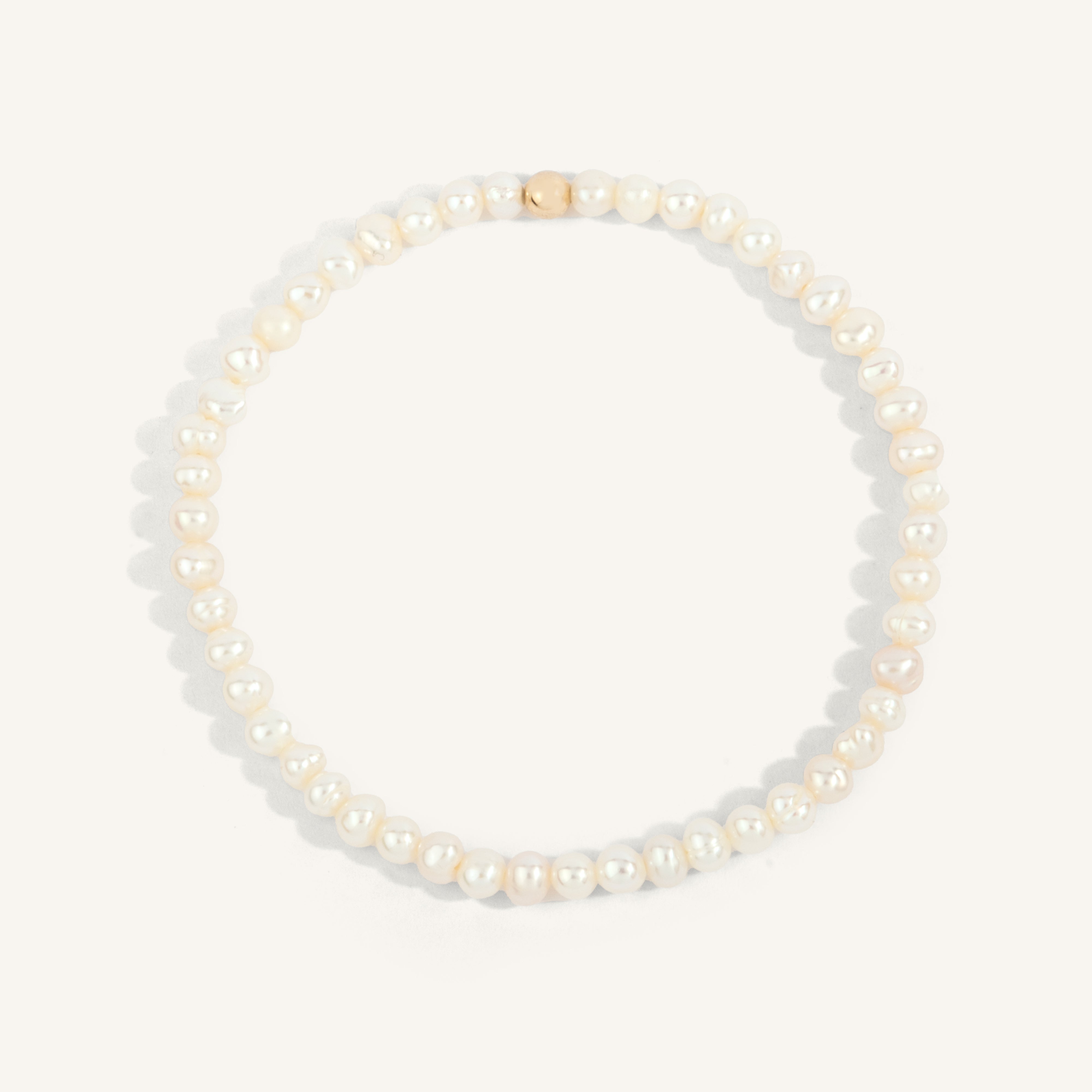 Pearl Bead Bracelet - 4MM