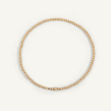 14kt Gold Filled Shine Bright Bead Bracelet - 2MM