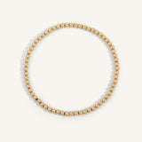 14kt Gold Filled Shine Bright Bead Bracelet - 3MM