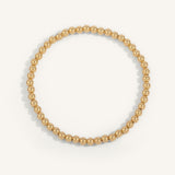 14kt Gold Filled Shine Bright Bead Bracelet - 4MM