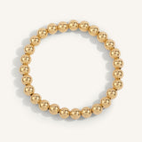 14kt Gold Filled Shine Bright Bead Bracelet - 7MM