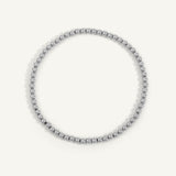 Sterling Silver Shine Bright Bead Bracelet - 3MM