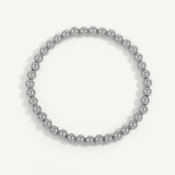 Sterling Silver Shine Bright Bead Bracelet - 5MM