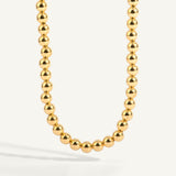 14kt Gold Filled Shine Bright Bead Necklace 15-18" - 7MM