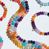 Orange and Purple Golden Hour Necklace-8MM
